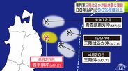 「過去100年でも例はない」頻発する青森県から岩手県北部でのマグニチュード7クラスの地震　“三陸はるか沖地震級”の地震発生確率は「30年以内に90%程度以上」　専門家「十分ひずみがたまっている、最後の割れ残りがあるのでは」　|　青森のニュース│ATV NEWS│青森テレビ