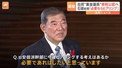 自民党が“裏金”関与の議員を原則公認で調整 比例重複も認める方向 石破総理「必要あればヒアリングを」| TBS CROSS DIG with Bloomberg