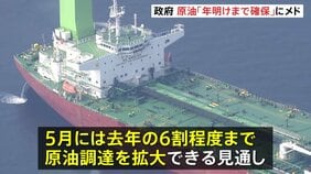 原油確保「来年の年明けまで」政府がめど　ホルムズ海峡迂回ルートの拡大、代替調達を5月から本格化へ|TBS NEWS DIG