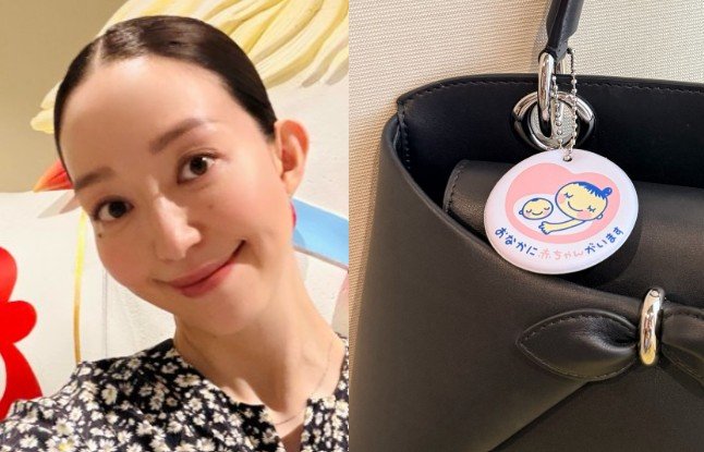 【 松島花 】マタニティマークを付け安産祈願へ 「これからもお腹の子と一緒にたくさん笑って 穏やかに過ごしていきたいと思います」|TBS NEWS DIG