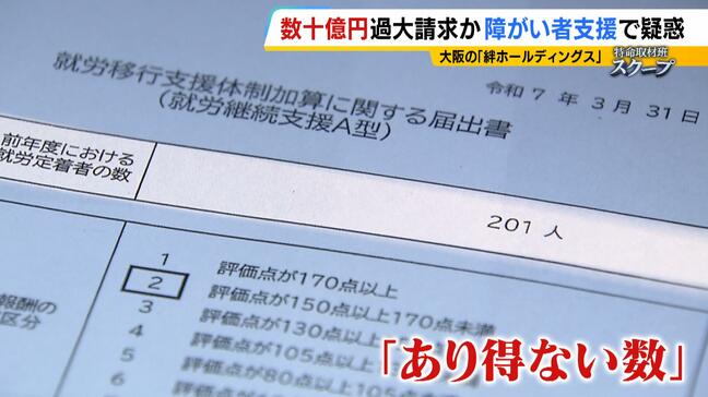 障がい者就労支援で疑惑「数十億円規模」の給付金を過大請求か　元職員が語った加算制度の悪用手口「６か月ごとに契約だけ切り替えて...」　事業所の元利用者も"高すぎる給付金額"に不信感|TBS NEWS DIG