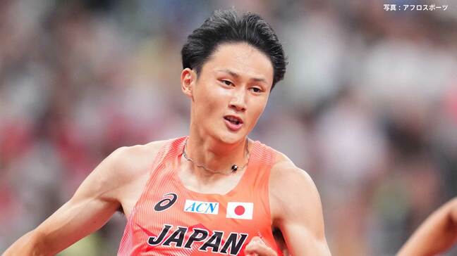 男子200m・鵜澤飛羽が20秒39の組3着で2大会連続の予選突破！“ナルト”ポーズに国立沸く「ほぼ泣きながら走ってました」【世界陸上】|TBS NEWS DIG