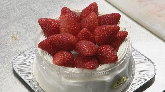 クリスマスを前にケーキ店 イチゴ確保に苦労 猛暑で大きくなりすぎ｢希望したサイズが入荷するか心配」クリスマスケーキは予約分のみで当日販売できない可能性も…|TBS NEWS DIG