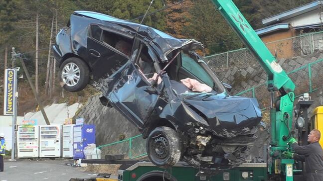 親の車で横転事故 無免許運転の東京都の高校生が死亡 同乗の18歳と20歳の男性が大けが 山梨|TBS NEWS DIG
