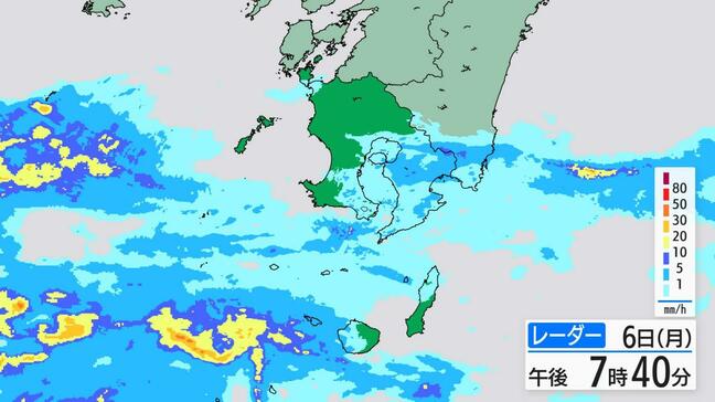 6日から7日にかけ土砂災害・低い土地の浸水などに十分注意を　鹿児島|TBS NEWS DIG