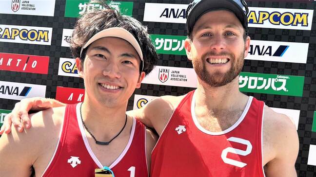 ”二刀流”水町泰杜 ビーチバレー今季初戦は3位からスタート！今シーズンは「ビーチボールの魅力を伝えていく」|TBS NEWS DIG