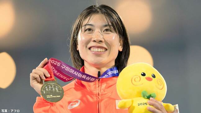 女子400ｍで松本奈菜子が09年の丹野麻美以来の金メダル　世界陸上でもベルリン大会の丹野以来16年ぶり代表入りに意欲|TBS NEWS DIG