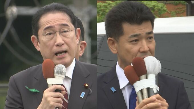 衆議院補欠選挙　与野党一騎討ちの島根1区　岸田首相と泉代表が支援求め舌戦　|　BSSニュース | BSS山陰放送