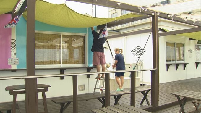 「37.4℃」中国地方今年最高気温更新…あすの海開きを前に熱中症対策進む「やけどしそうなくらい砂が熱くなっている」今年からサンダル販売へ　|　BSSニュース | BSS山陰放送
