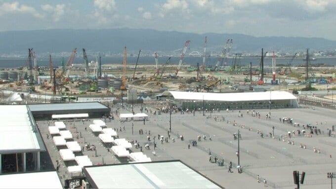 【万博】残り2か月を切り、午前の『入場枠無し』相次ぐ混雑予想　23日は西ゲート全時間枠無し　すでに入場券は『日時指定のみ』販売|TBS NEWS DIG