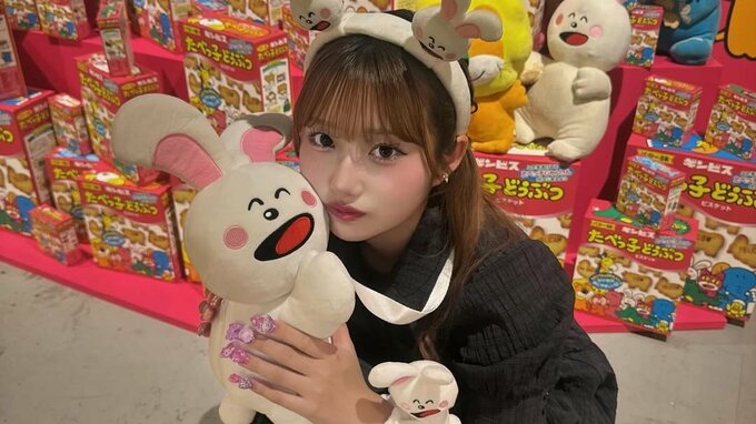 【辻希美・長女】希空「たべっ子どうぶつLAND」で「全身うさぎさん」　映画「たべっ子どうぶつ THE MOVIE」の “うさぎちゃん” に共通点|TBS NEWS DIG