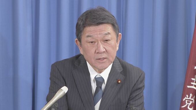 【速報】茂木幹事長「深刻に受け止め誠実に対応」　自民党派閥の政治資金問題めぐり