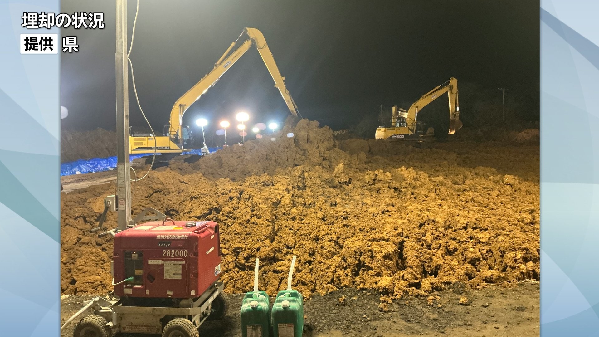 鳥インフルエンザ 28日までに殺処分完了の見込み 27日まで94％にあたる