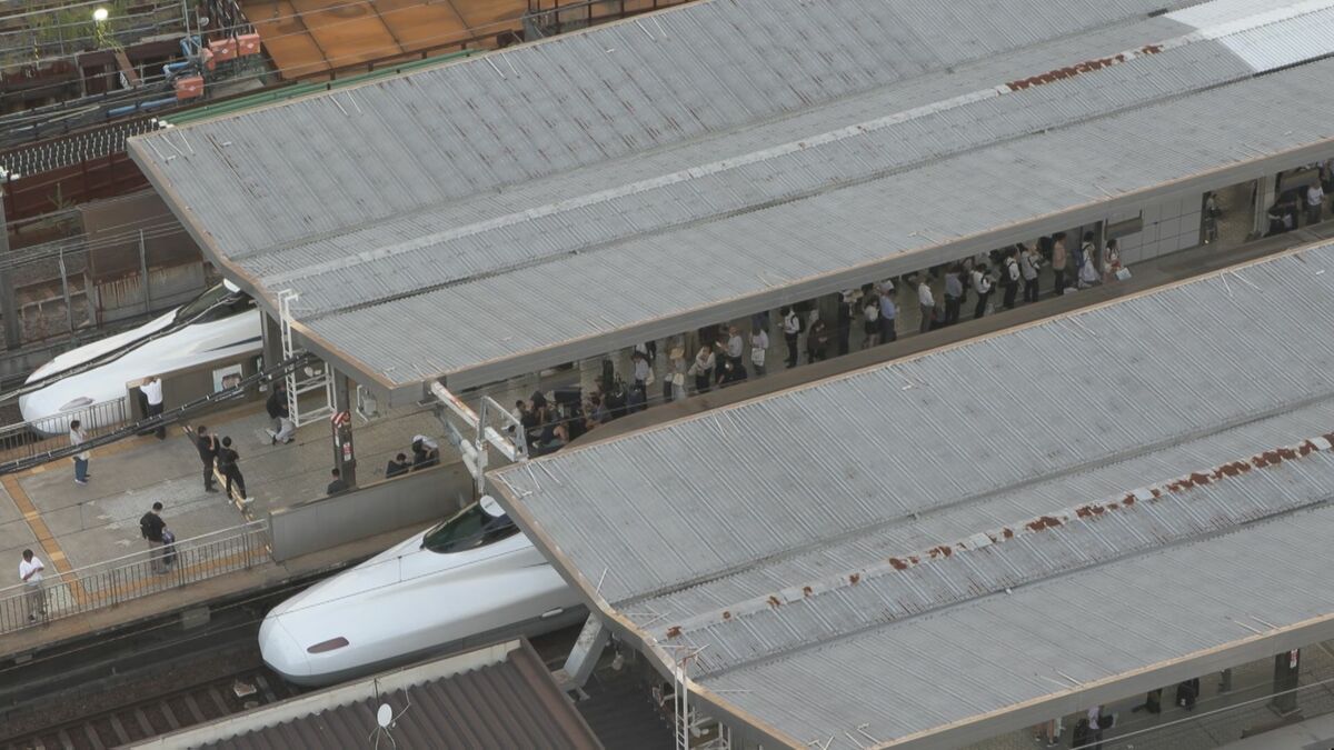 【東海道新幹線】上り「広島～東京」下り「東京～浜松」運転再開  沿線火災のため一時運転見合わせ