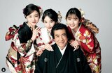 藤岡弘、さん　親子ショット公開　娘３人と笑顔で着物姿　ファンからは絶賛の声|TBS NEWS DIG