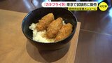広島・府中市が「かきフライ丼」を東京で披露　新たな定番メニュー化目指す|TBS NEWS DIG