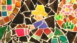 「子どもがひらめく瞬間が楽しみ」童画作家・中山忍さんによるモザイク画の体験教室【岡山】|TBS NEWS DIG
