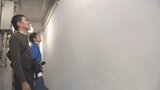 ビル壁に絵の具で絵を描く 街の風景を撮影して公開 パブリックアートの制作始まる 大分 | 大分のニュース|OBS NEWS|大分放送