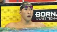 大橋信「少し悔しい」3冠ならずも最後の男子50m平泳ぎで銅メダル 衝撃世界新の200m、100mの金など出場全5種目で表彰台【アジア大会】|TBS NEWS DIG