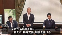 維新が独自の改正案　“政策活動費を廃止し新制度”など 「（自民党案が）足りないところは我々が補えますから」 政治資金規正法| TBS CROSS DIG with Bloomberg