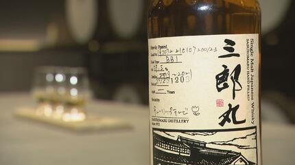 ウイスキーの楽しさ感じて」 三郎丸蒸留所“ハンドフィル体験”…自分だけ