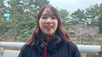 倉敷市出身のスピードスケートショートトラック女子・中島未莉選手が
