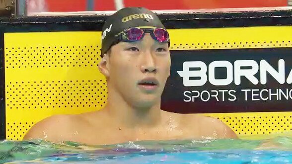 大橋信「少し悔しい」3冠ならずも最後の男子50m平泳ぎで銅メダル 衝撃世界新の200m、100mの金など出場全5種目で表彰台【アジア大会】|TBS NEWS DIG