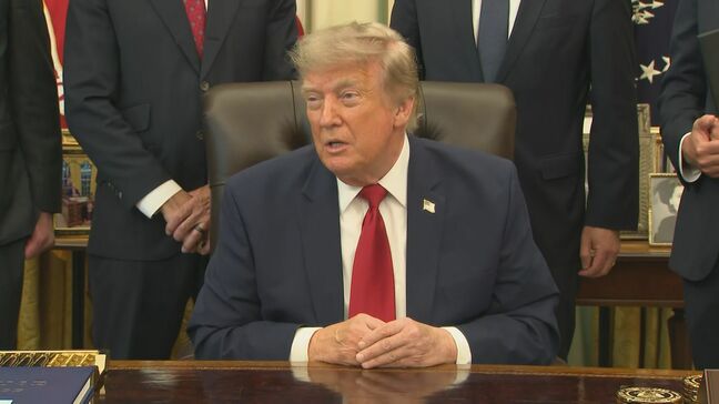 トランプ大統領 イランの地下施設を攻撃する考えを示す 核関連施設があると指摘される中部の山|TBS NEWS DIG