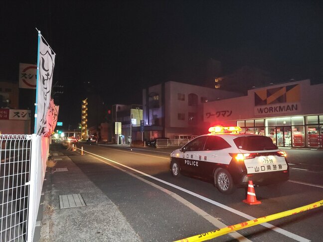 歩行者が大型トラックなどにはねられ死亡 国道2号は一時通行止めに 山口|TBS NEWS DIG