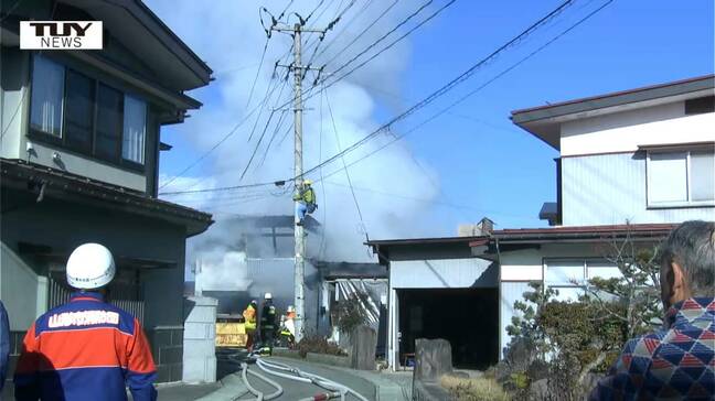 山形市で住宅など５棟焼く　東根市でも1棟全焼　住民は逃げて無事|TBS NEWS DIG