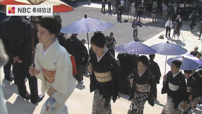 長崎くんち　小屋入り　６つの踊町が本番の成功を祈願|TBS NEWS DIG