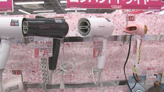 「髪にやさしい技術を競っている」ドライヤー"乾かす"だけでなく"ケア"へ 物価高でも売り上げ好調|TBS NEWS DIG