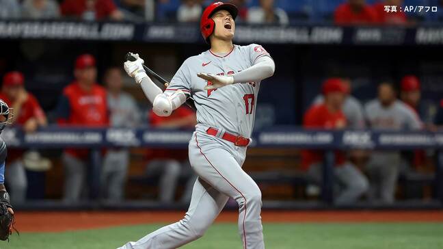 大谷翔平 “球団売却”の激震も3試合ぶりのヒット 6回にはまたまた自打球が右ひざ直撃|TBS NEWS DIG