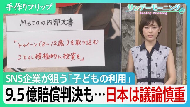 SNSで「醜形恐怖症」発症も　メタ社も狙う「子どものSNS利用」にEU規制　3歳未満は全面禁止…日本は「不登校児の居場所」配慮で慎重議論【サンデーモーニング】|TBS NEWS DIG