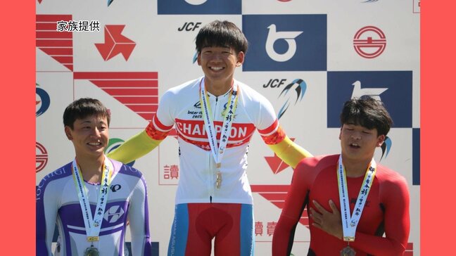 【高校総体】久貝一心（北中城高3年）　自転車「ケイリン」競技で沖縄県勢初の金メダル|TBS NEWS DIG
