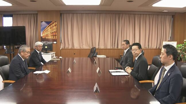 武藤経産大臣「大変遺憾」　三菱商事の中西社長と面会　政府主導の洋上風力発電事業から撤退について報告受ける|TBS NEWS DIG