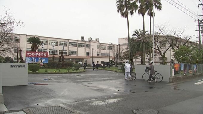 電気工事中の男性が電柱から転落　西都中学校で労災死亡事故|TBS NEWS DIG