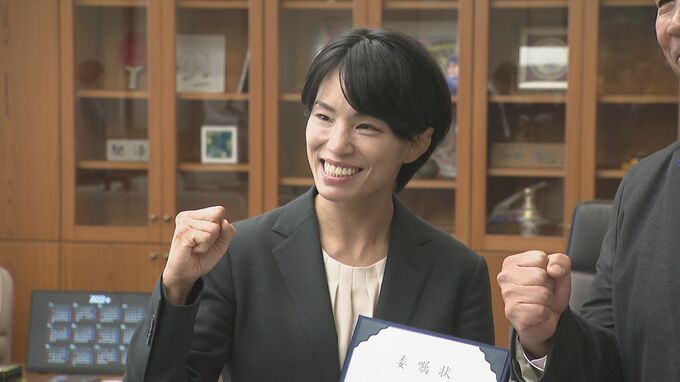 「“転び方講座”をやりたい！」柔道女子金メダリスト・松本 薫さんに「石川県スポーツ大使」委嘱　|　石川県のニュース｜MRO北陸放送