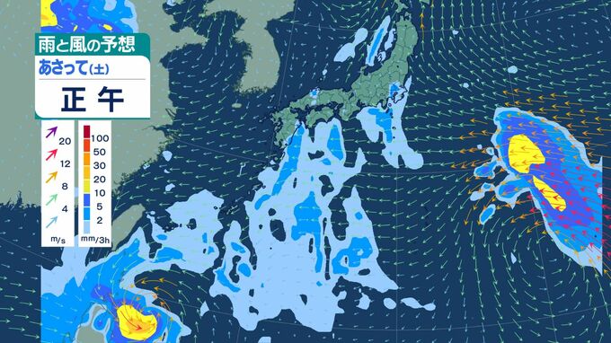 【台風9号発生　今後10号も発生か】　雨・風シミュレーション　25日（金）～29日（火）　本体は離れていても日本列島の広範囲で大気不安定か　|　鹿児島のニュース｜MBC NEWS｜南日本放送