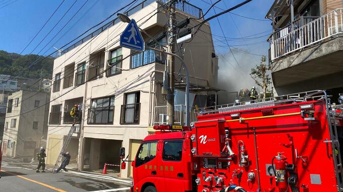 長崎市で建物火災　高齢女性1人がやけどを負い病院に搬送　|　長崎のニュース | 天気 | NBC長崎放送