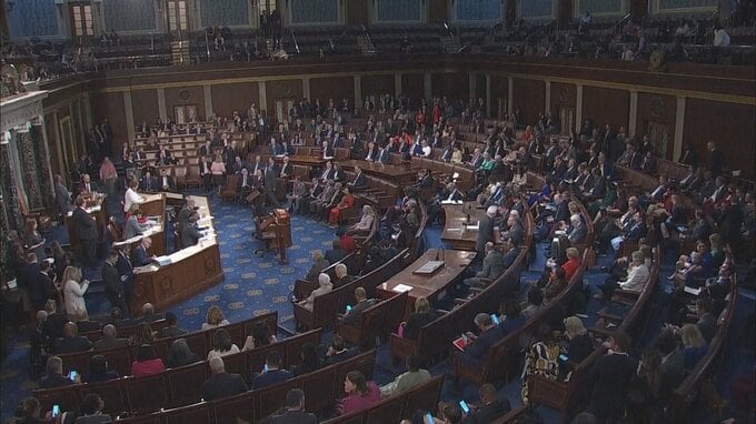 【速報】米下院議長が決まらない異例の事態　通算6回目の投票でも選出されず