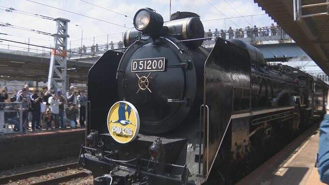 「ＳＬやまぐち号」汽笛高らかに出発！　故障乗り越え２年ぶりに運行再開　|　山口のニュース・天気・防災｜tys NEWS｜ｔｙｓテレビ山口