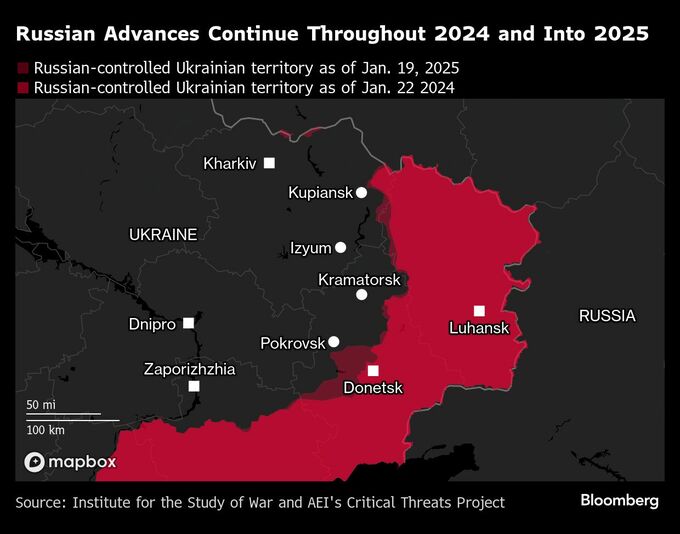 トランプ氏、プーチン氏にウクライナでの戦争終結訴え－懲罰的措置も