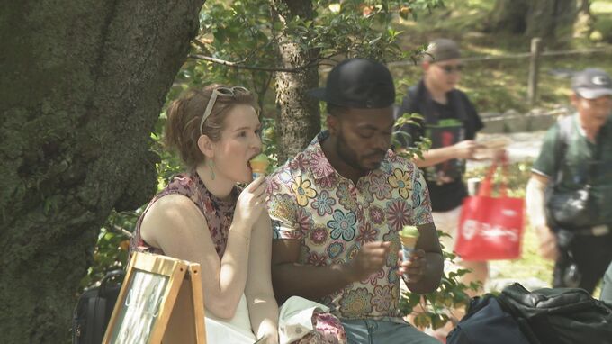 「アツいな…TOO HOT！」外国人観光客も驚き 金沢で今年初の真夏日 石川県内各地記録的な暑さに　|　石川県のニュース｜MRO北陸放送