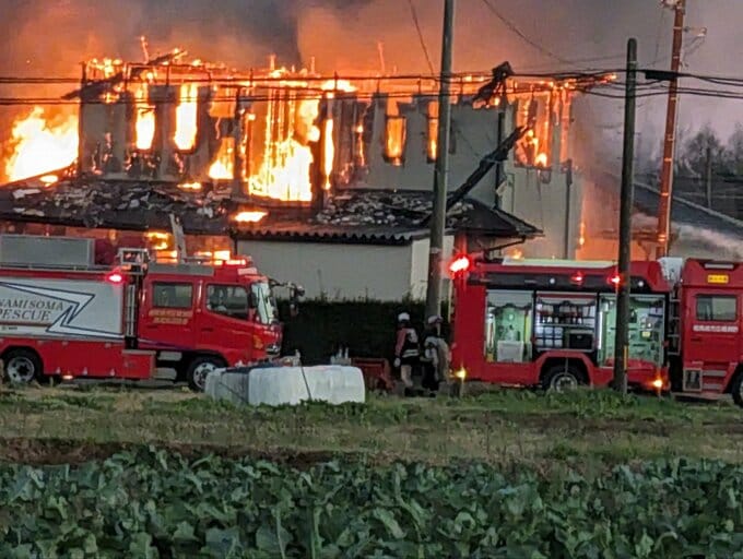 「2階が燃えている」 住宅１棟を全焼　住人の男性が救急搬送　福島・南相馬市　|　福島のニュース│TUF