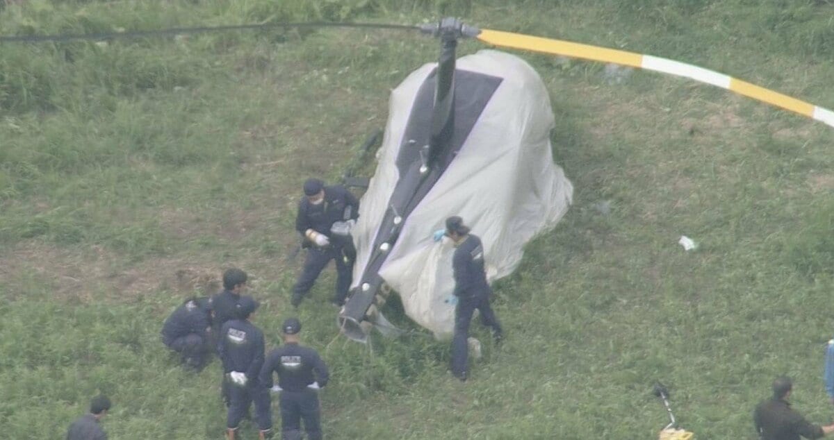 パンくん様 動画掲載】ヘリコプター不時着で外国人観光客など3人がけが