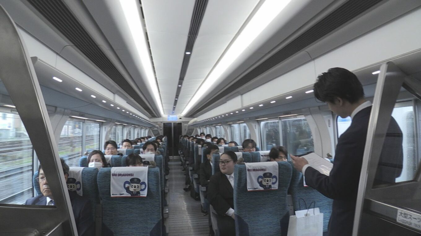 名鉄の大卒初任給31万8400円 名駅再開発“未定”については… 社長｢街づくりリードする役割は1ミリも揺らがない｣ 合同入社式 | TBS ...