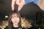 【本田望結】　「姉の手です。」　夜桜ショットに　ファン反響　「姉妹花見デート」「背景と似合ってキラキラして可愛い」|TBS NEWS DIG