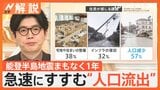 能登半島地震まもなく1年、住民が感じる課題「人口流出」「インフラの復旧」「宅地や住まいの整備」【Nスタ解説】|TBS NEWS DIG