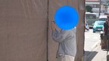 「富士山×ローソン」を隠す黒い幕→茶色に でも撮影を試みる外国人観光客も | 山梨のニュース | UTYテレビ山梨